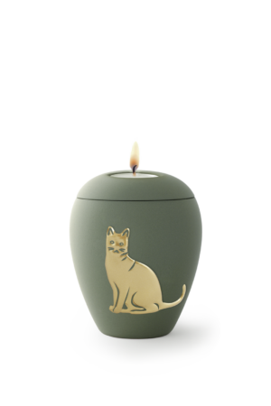 Teelichteinsatz für Keramikurne Siena