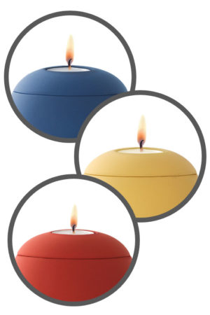 Teelichteinsatz für Keramikurne Siena