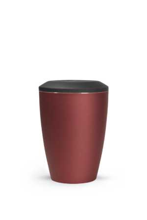 Metallurne Mandala rubin-schwarz (in 3 Größen erhältlich)