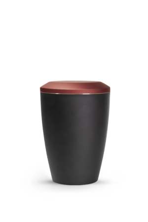 Metallurne Mandala schwarz-rubin (in 3 Größen erhältlich)