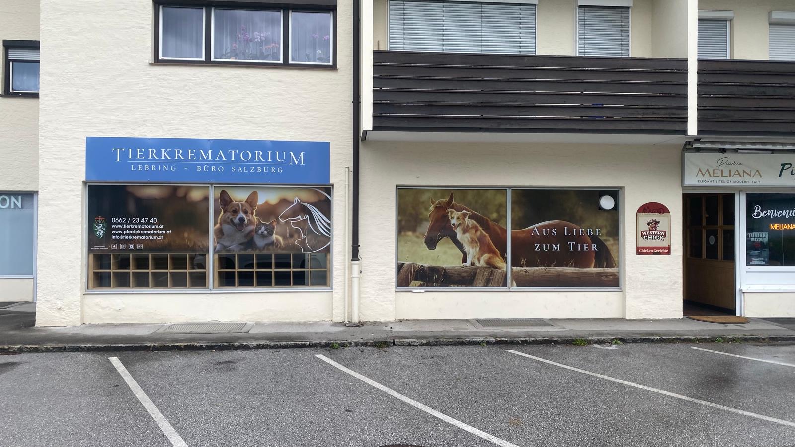 Büro Salzburg des Tierkrematorium Lebring / Tierkrematorium Österreich / Tierbestattung in Österreich / Tierbestattung in Salzburg